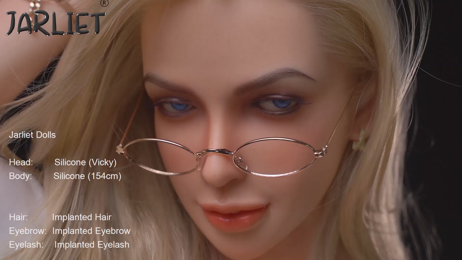 Vicky Sex Doll (Jarliet 154 cm C-Cup silikoninis)