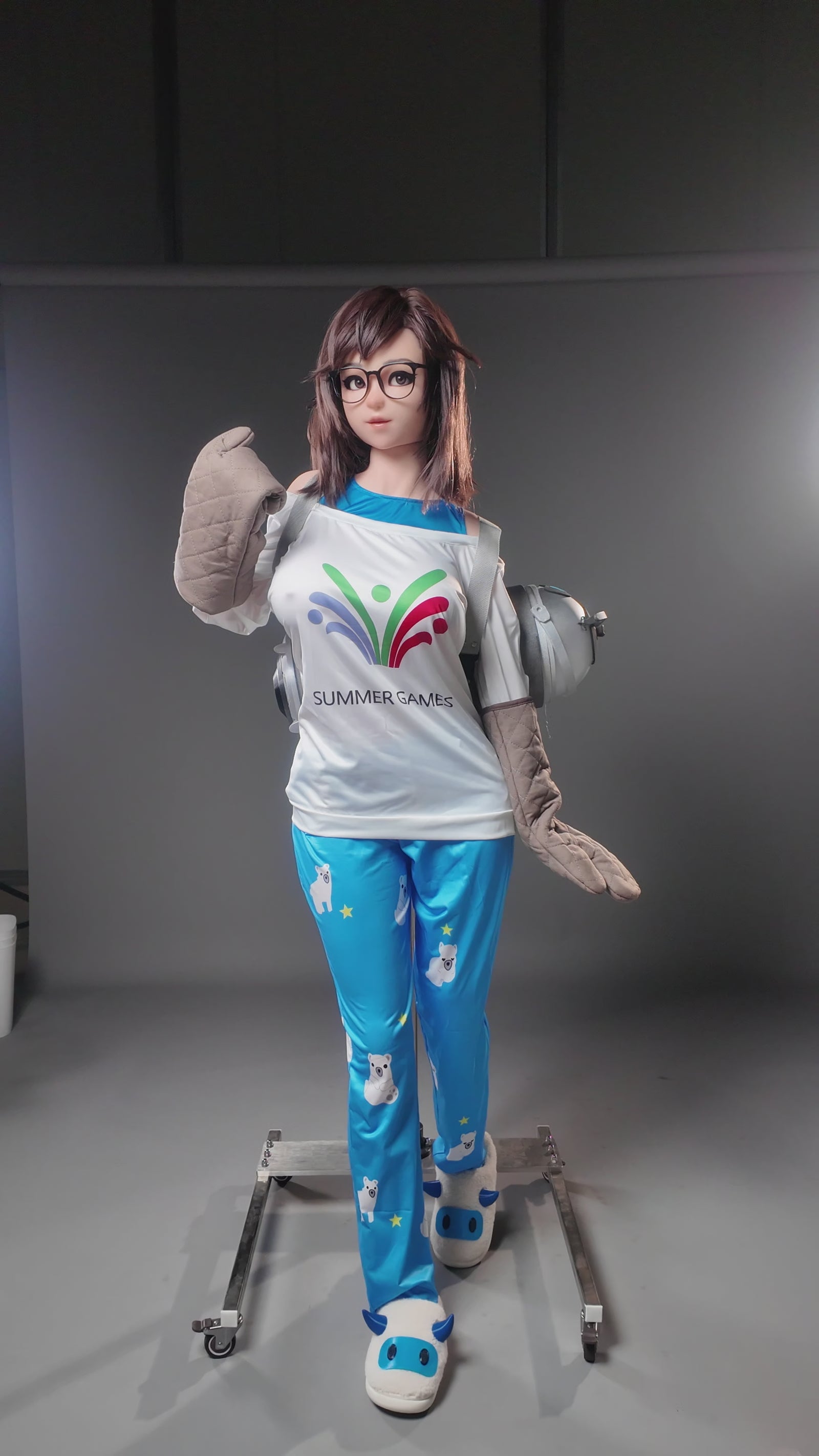„Mei Sex Doll“ („Game Lady“ 165 cm G-Cup Nr. 40-1 silikonas)