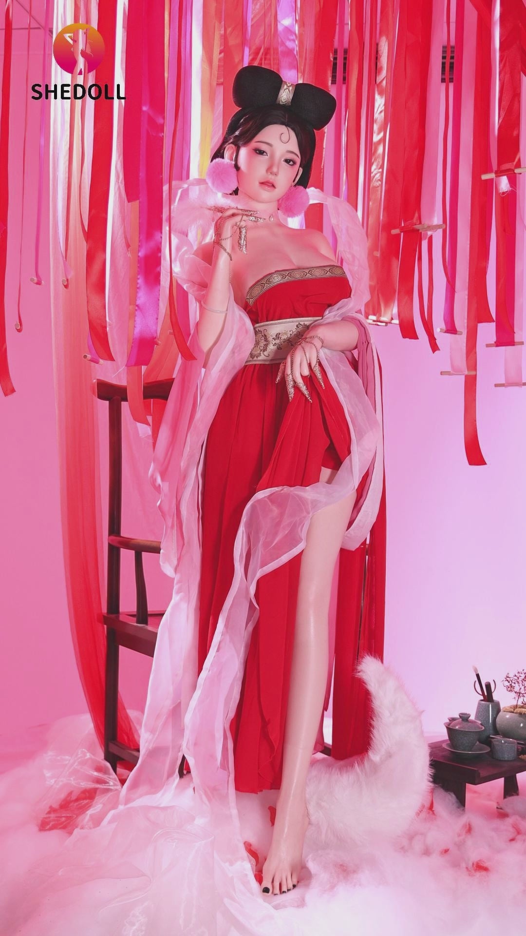 Vesper Sex Doll (SHEDOLL 168 cm D-Cup #SH193 2.0 silikonas)