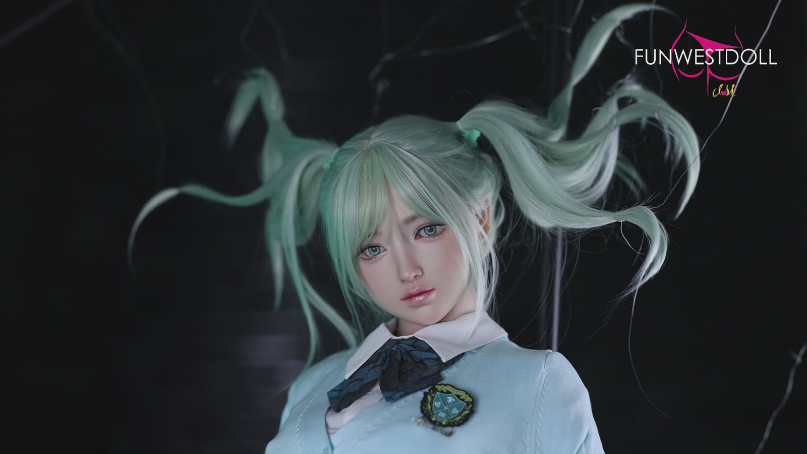 Sekso lėlė Hatsune Miko (FunWest Doll 159 cm A puodelis #041S silikonas)
