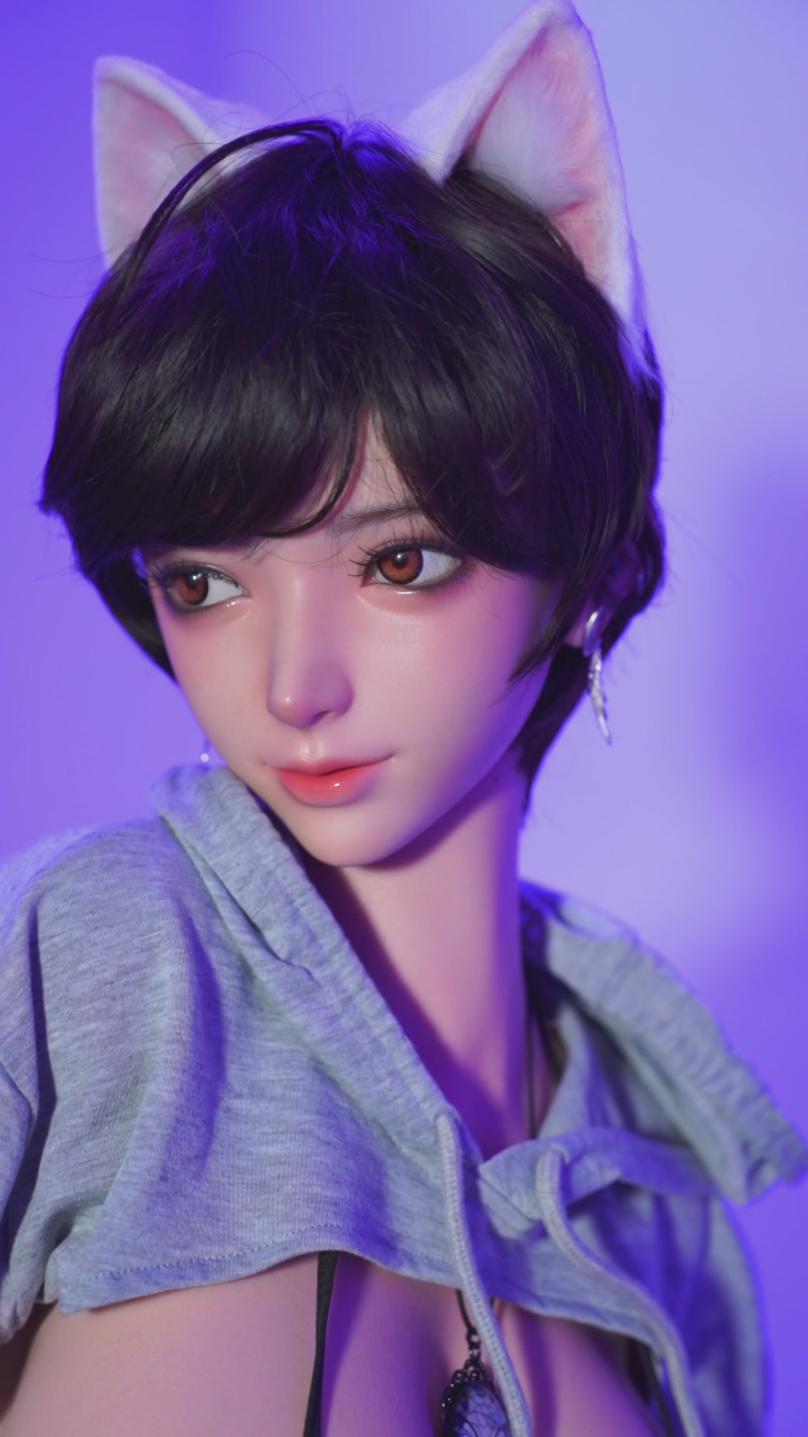 Nangzhi sekso lėlė (FUDoll 157 cm H-Cup silikoninis)