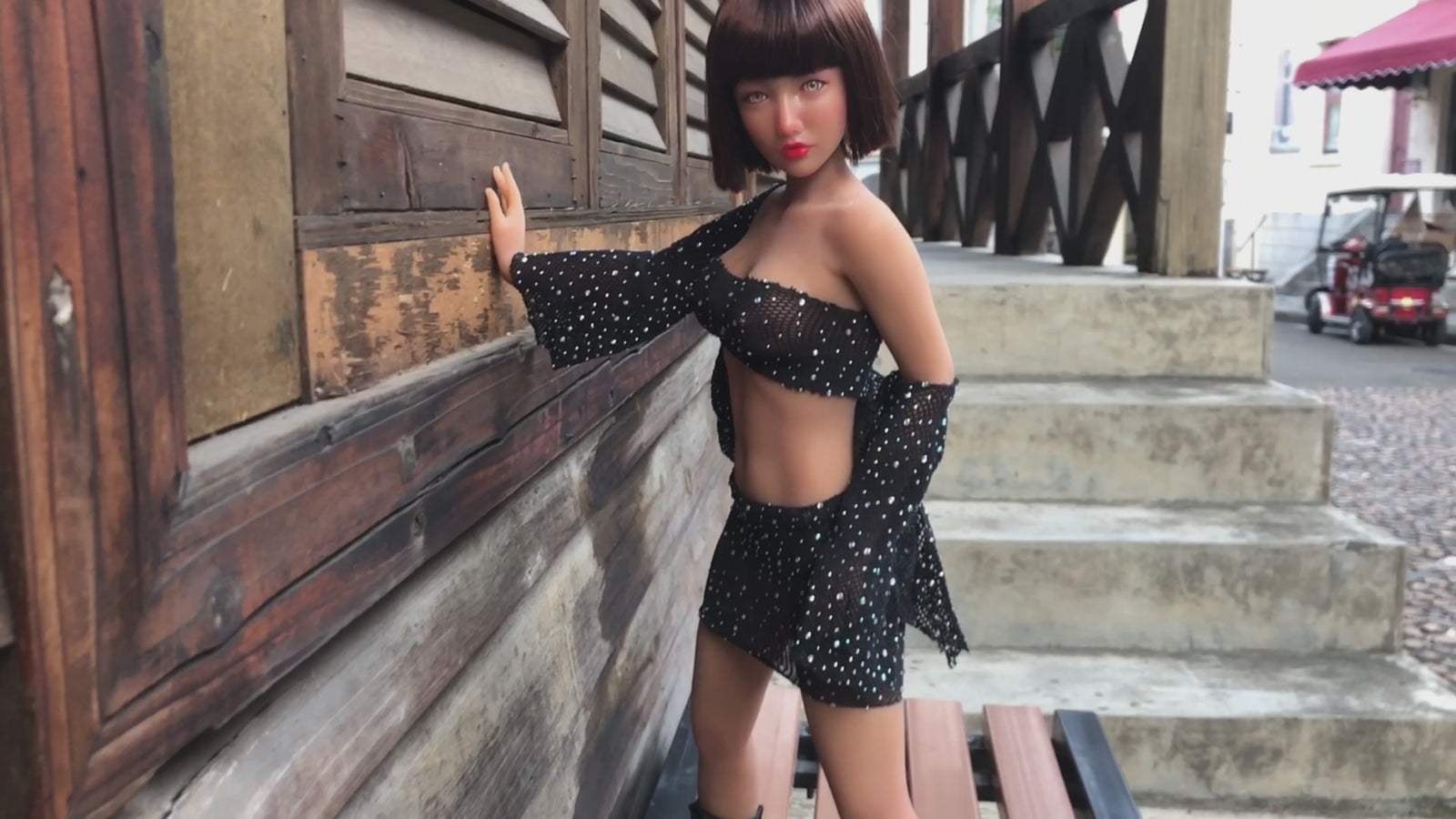 Tiesioginio sekso lėlė (Climax Doll Mini 60cm C puodelis, silikonas)