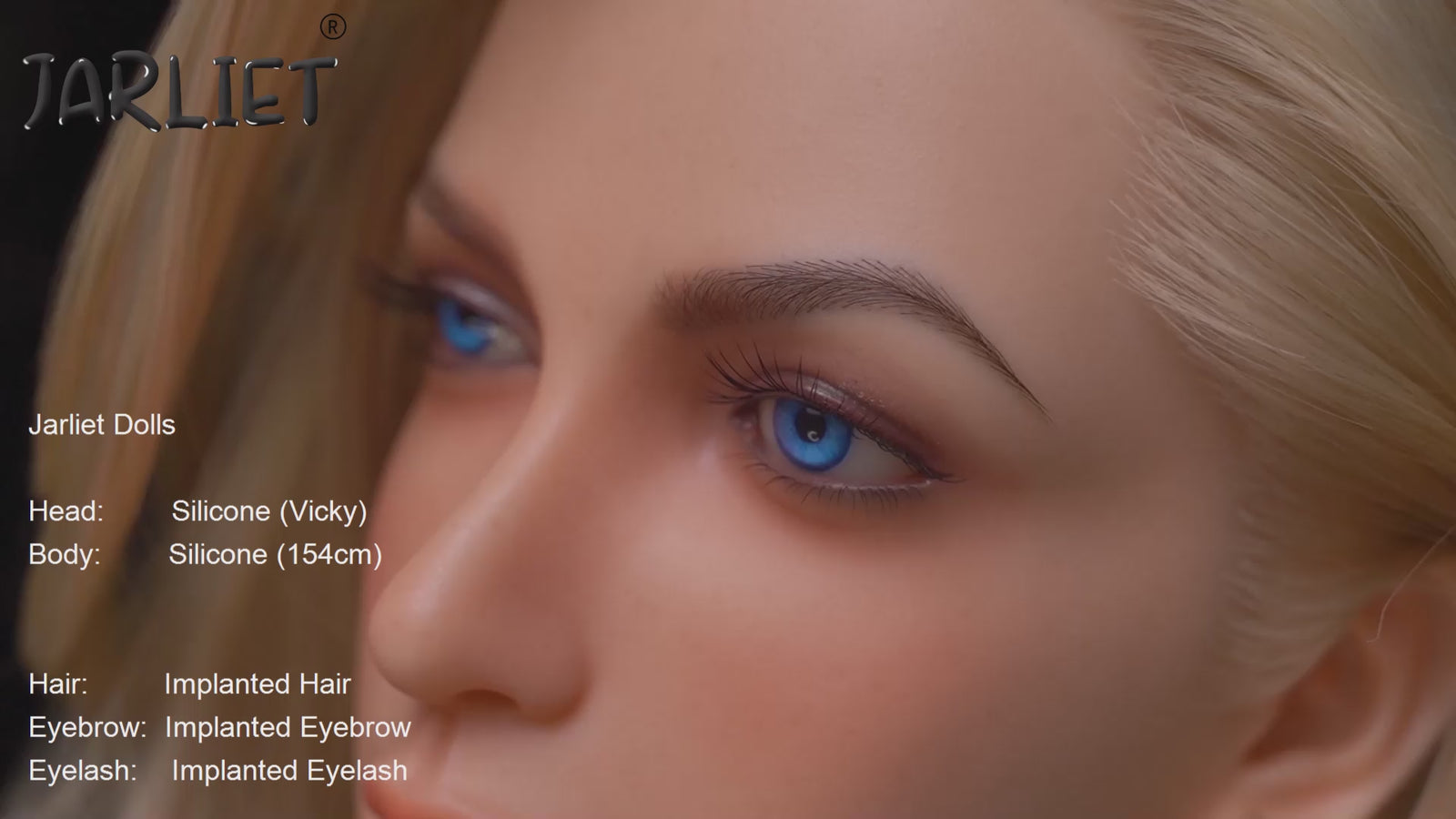 Vicky Sex Doll (Jarliet 154 cm C-Cup silikoninis)