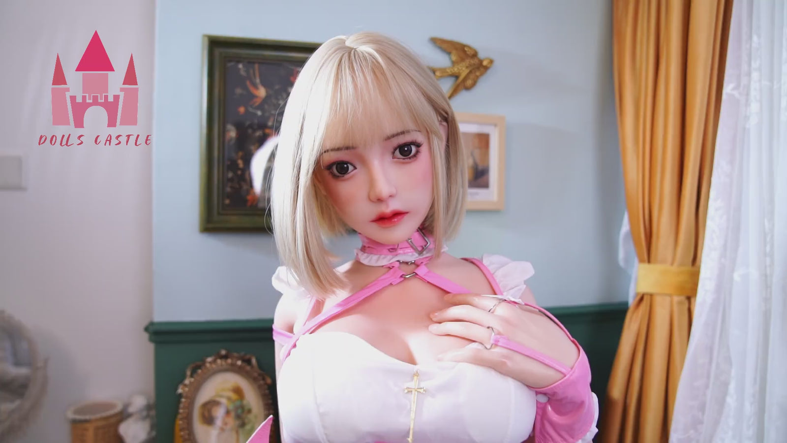Chiyoko sekso lėlė (Dolls Castle 158 cm D-Cup #S18 silikonas)