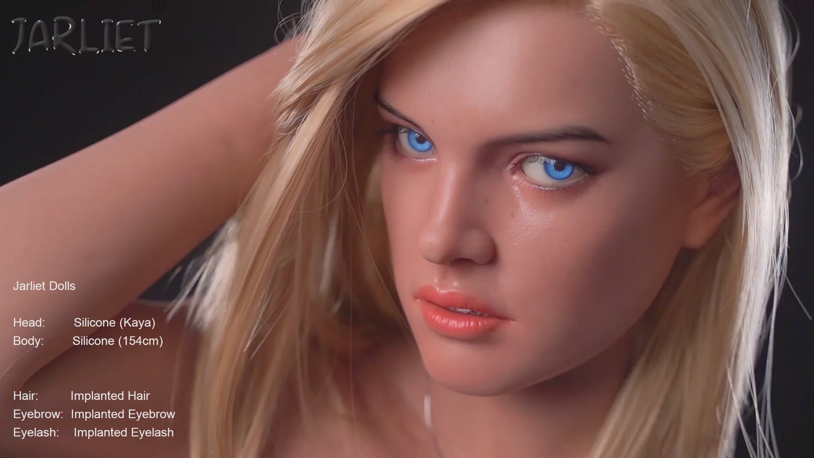 Kaya 1 Sex Doll (Jarliet 154 cm C-Cup silikoninis)