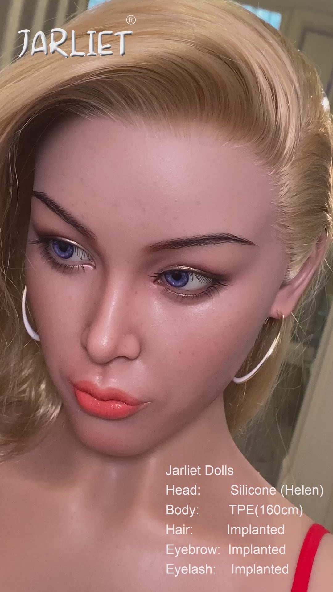 Helen Sex Doll (Jarliet 160 cm D-Cup TPE + silikonas)