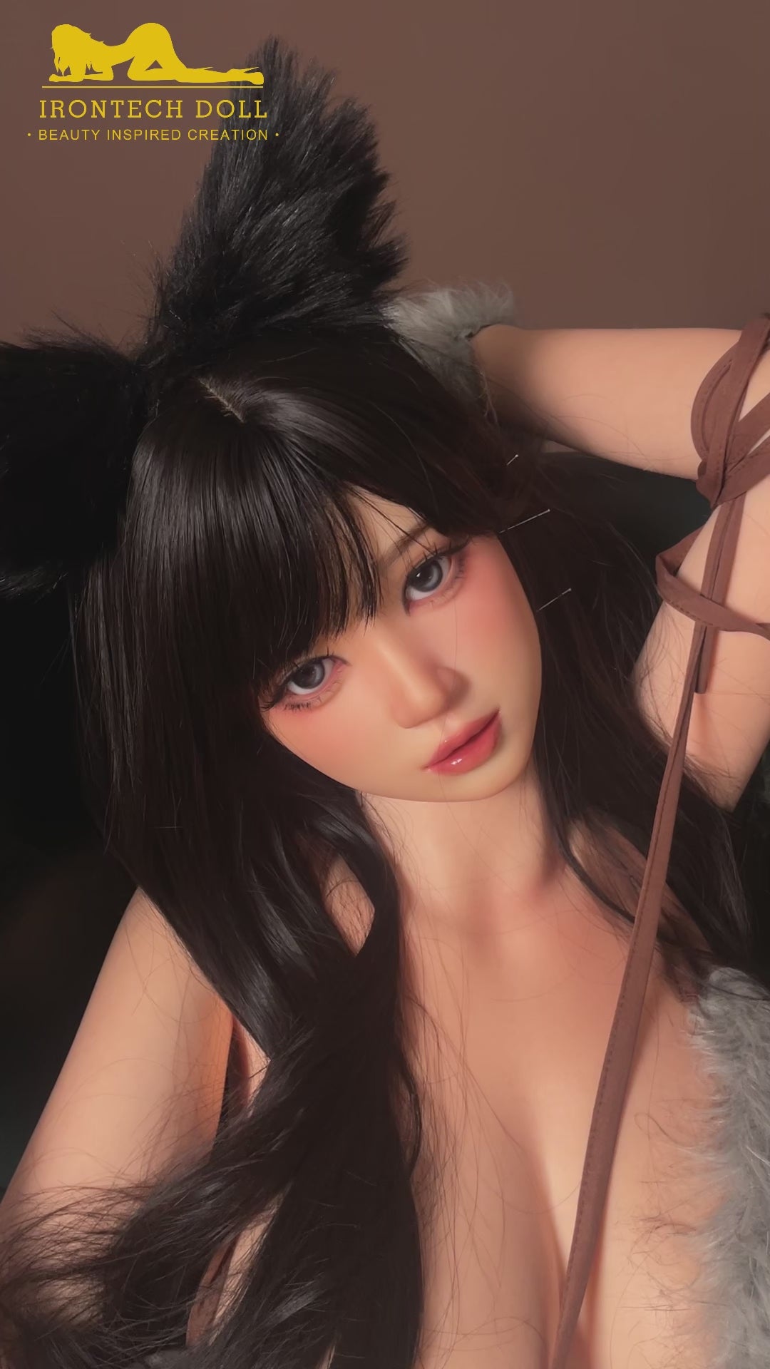 Nia sekso lėlė (Irontech Doll T165cm F-Cup T3 silikonas)