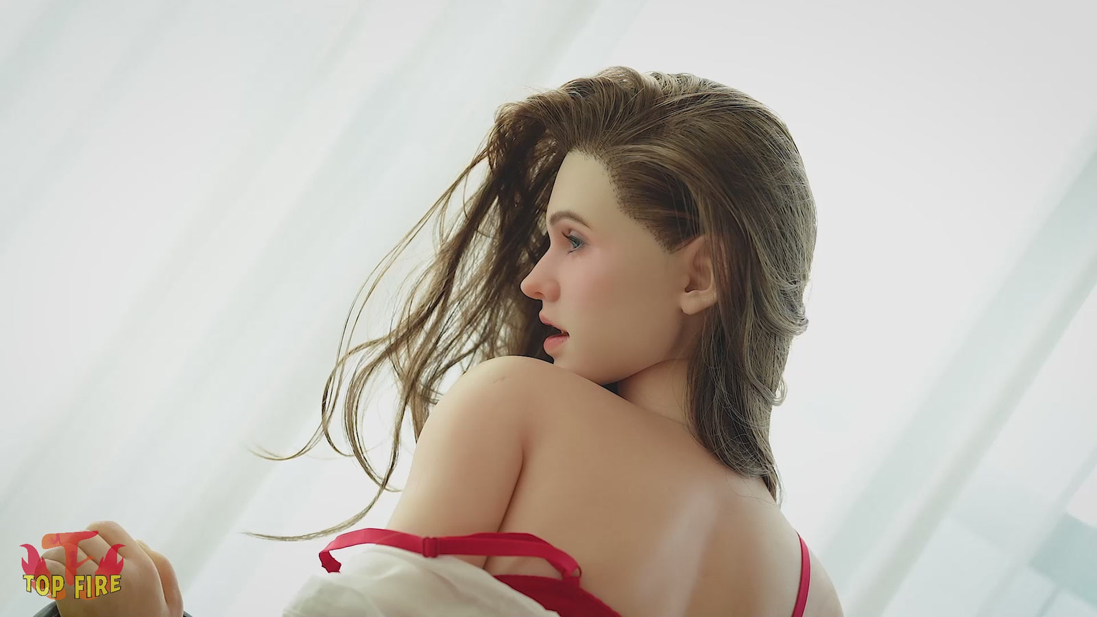 Finn Sex Doll (Top Fire Doll 165 cm C puodelis T03 silikonas)