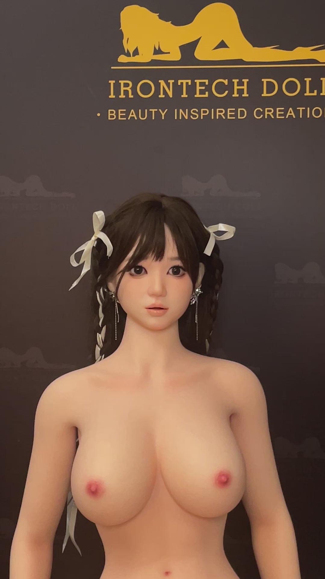 Nia sekso lėlė (Irontech Doll 158cm E-puodelis T3-3 RST silikonas)