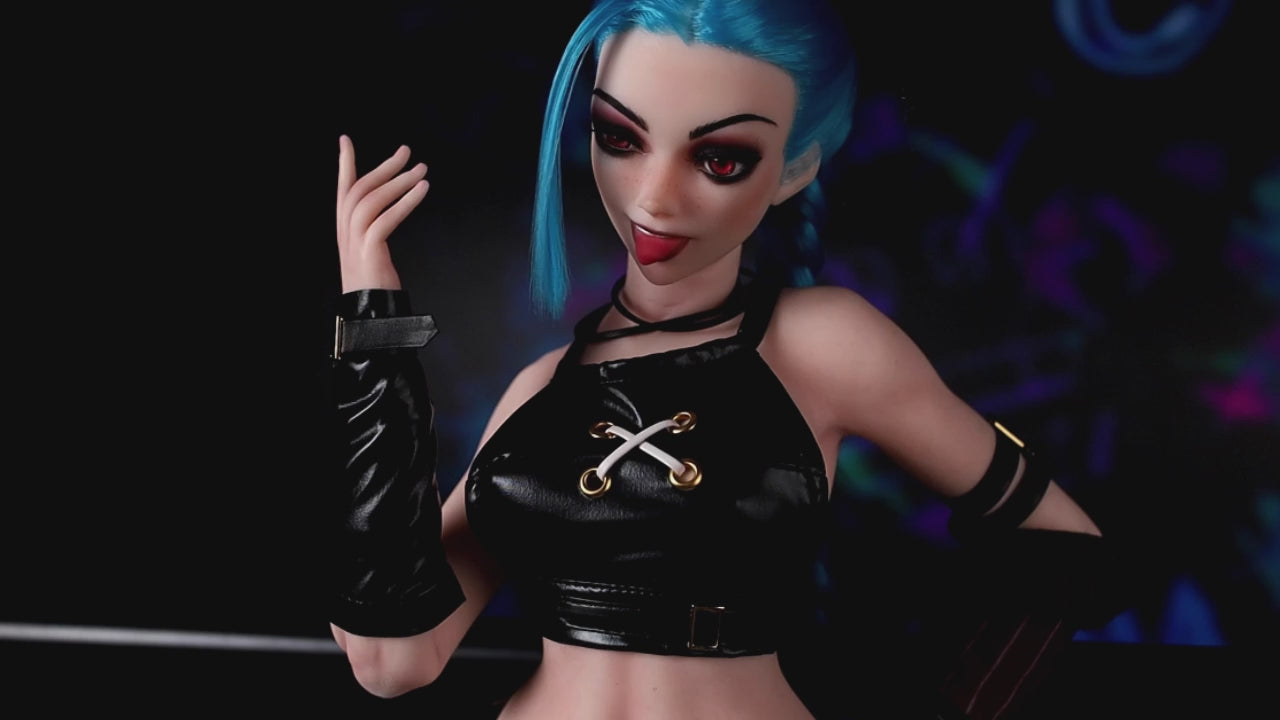 Jetta Sex Doll (Climax Doll Mini 70cm D-puodelis, silikonas)