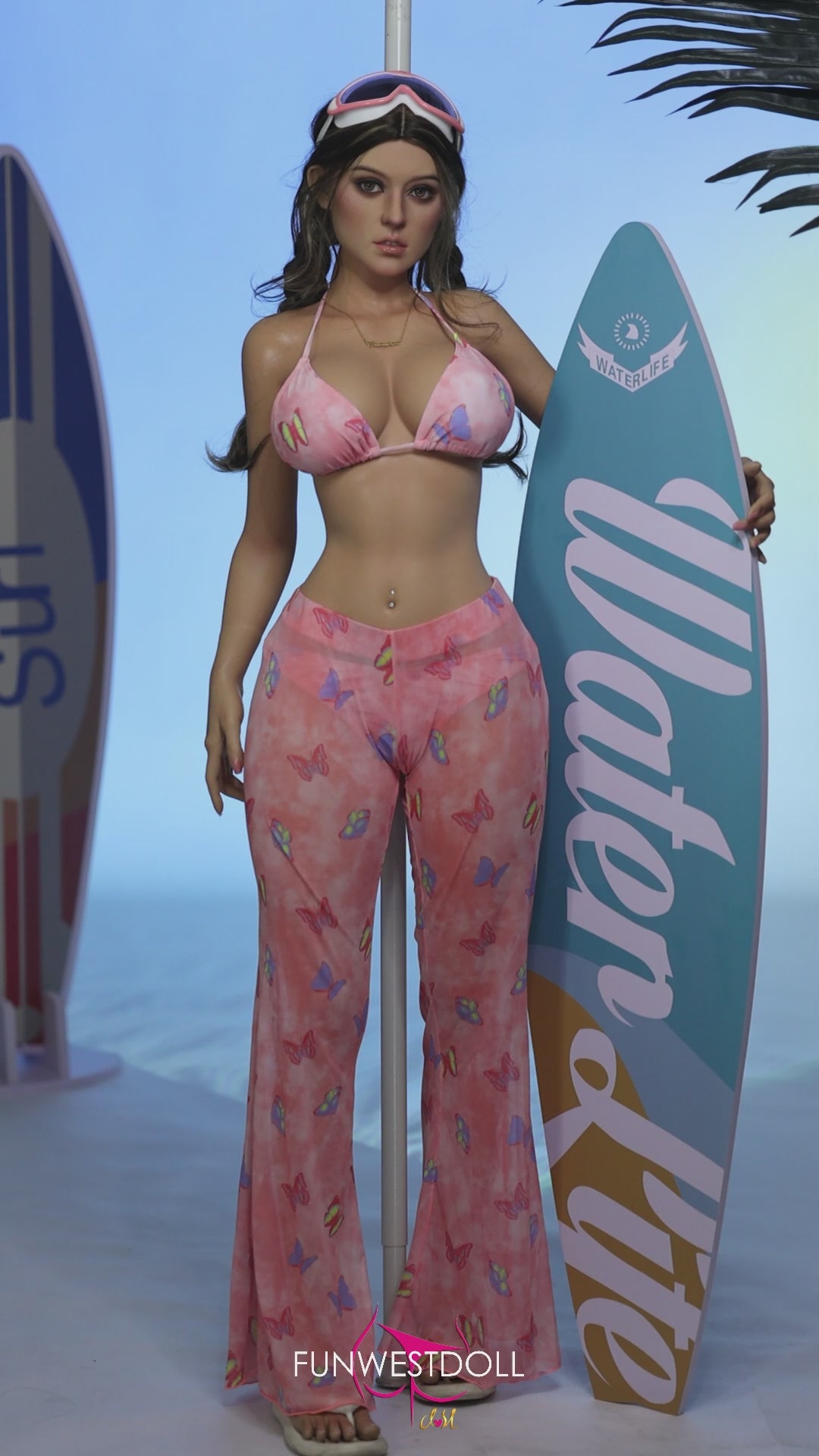 Jasmine Sekso lėlė (FunWest Doll 160cm E-Cup #027S silikonas)