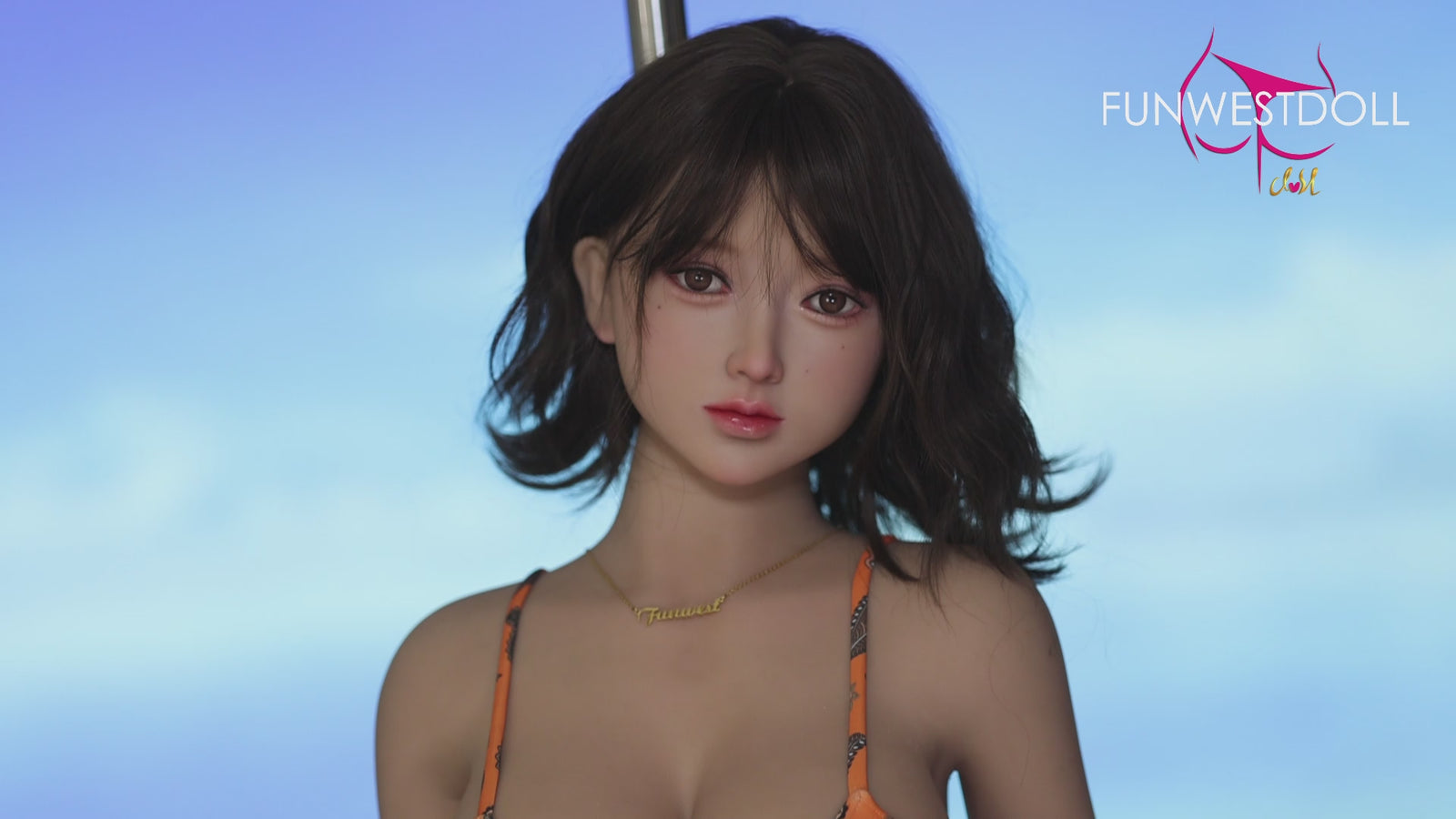 Amy Sex Doll (FunWest Doll 157 cm G taurė Nr. 041 TPE)