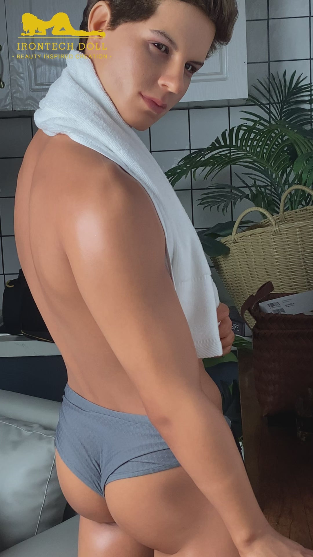 Sekso lėlė Drake Von Pornstar (Irontech Doll 175cm silikoninis)
