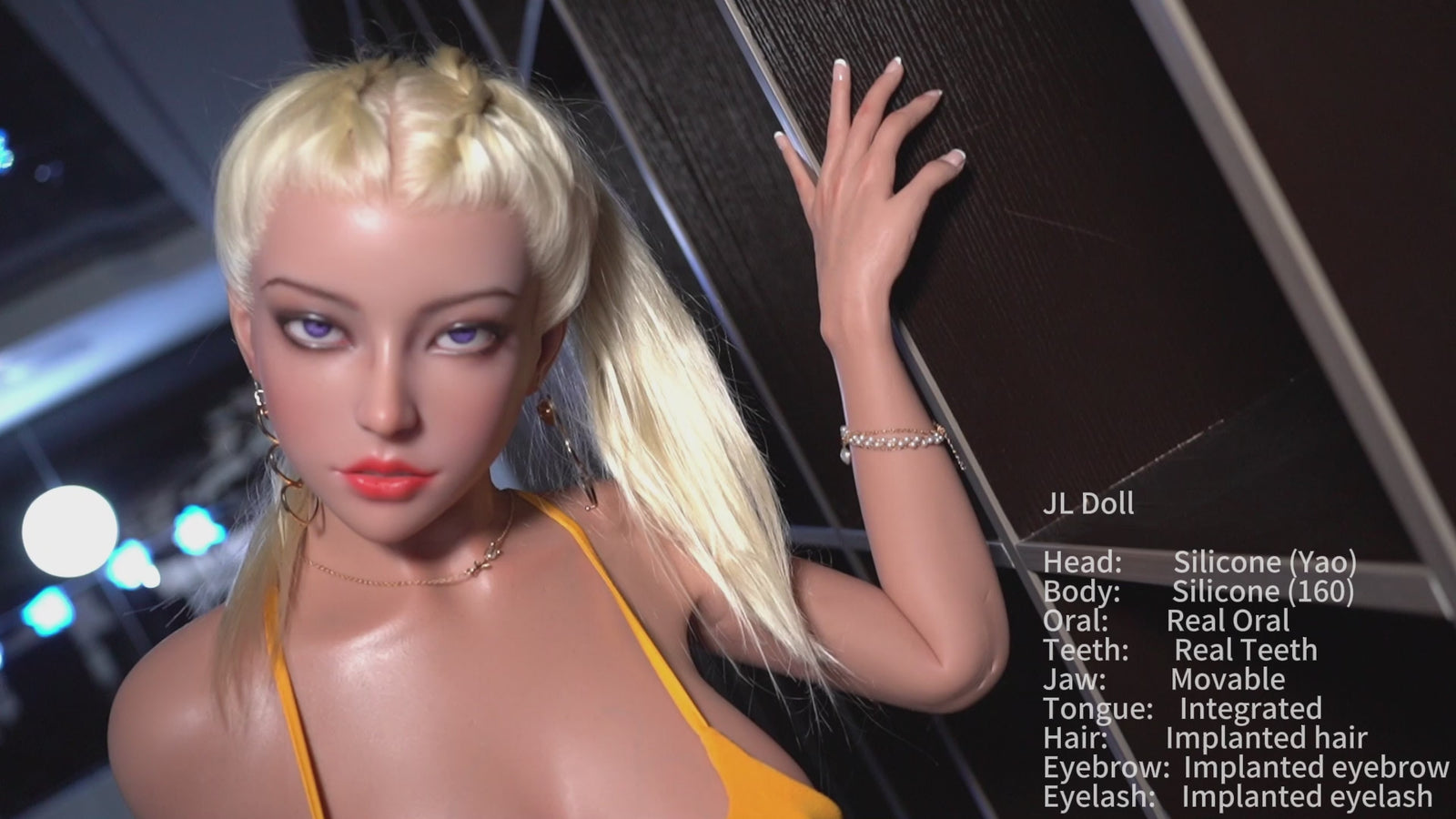 Yao Sex Doll (Jarliet 160 cm C-Cup silikoninis)