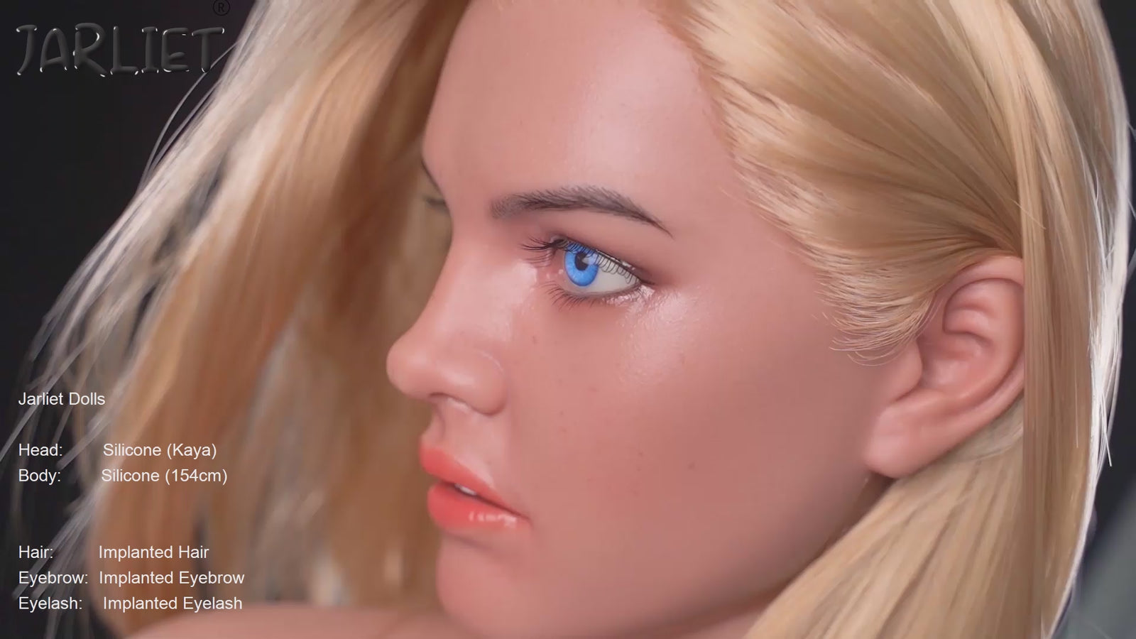 Kaya 1 Sex Doll (Jarliet 154 cm C-Cup silikoninis)