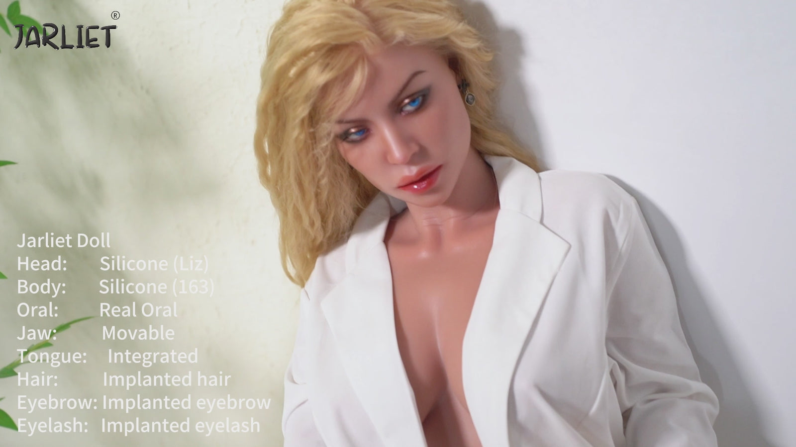 Liz Sex Doll (Jarliet 163 cm D-Cup silikoninis)