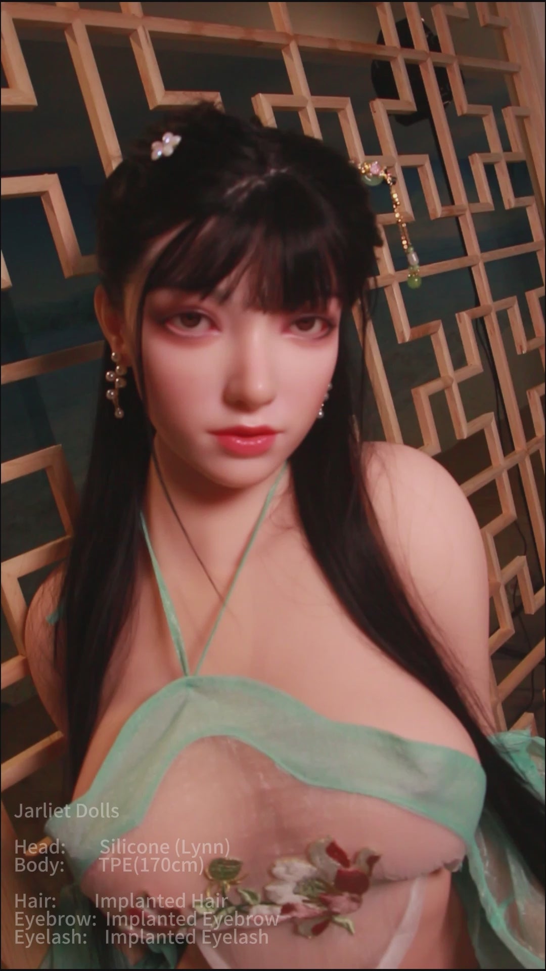 Lynn Sex Doll (Jarliet 170 cm H-Cup TPE + silikonas)