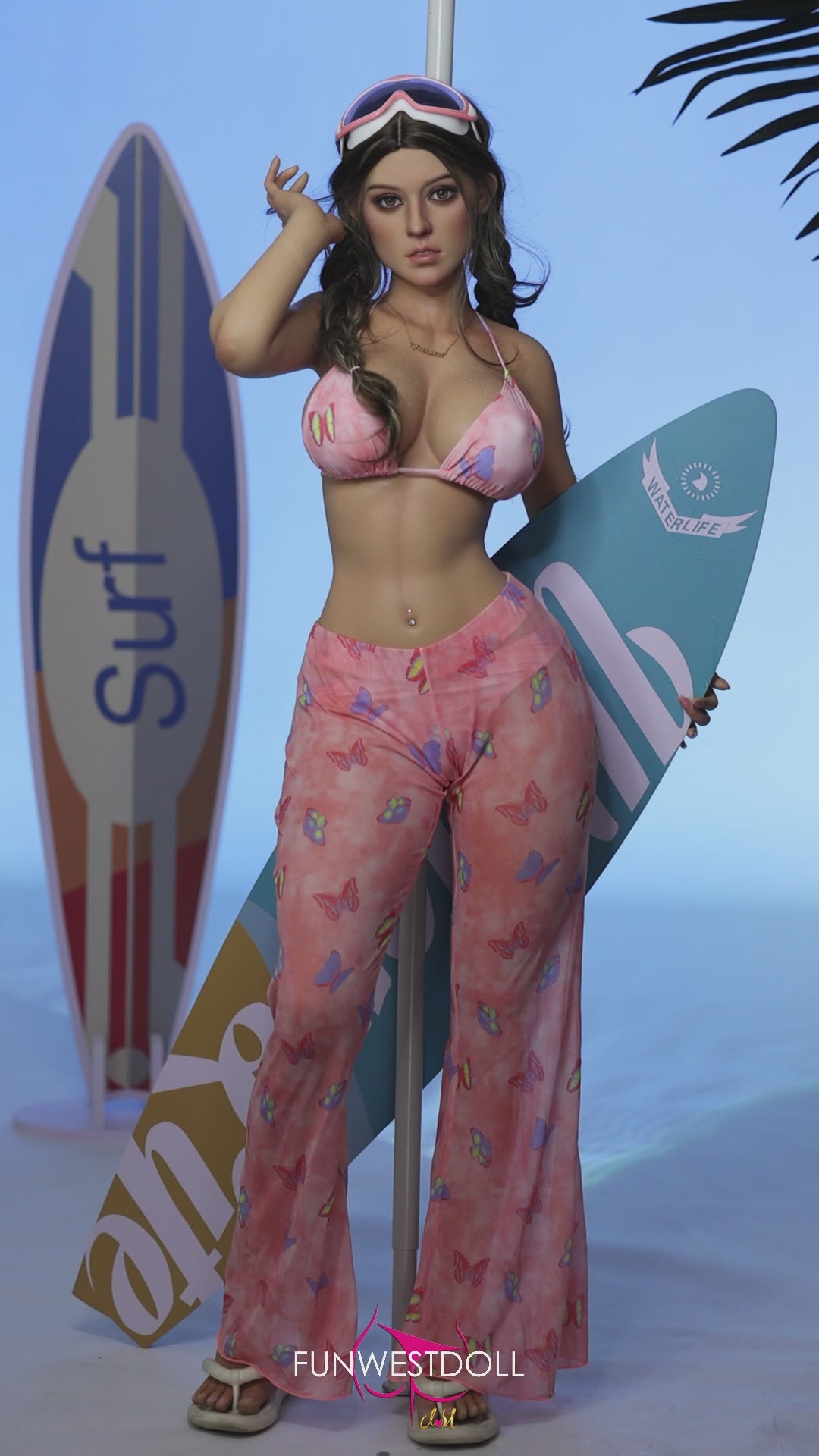 Jasmine Sekso lėlė (FunWest Doll 160cm E-Cup #027S silikonas)