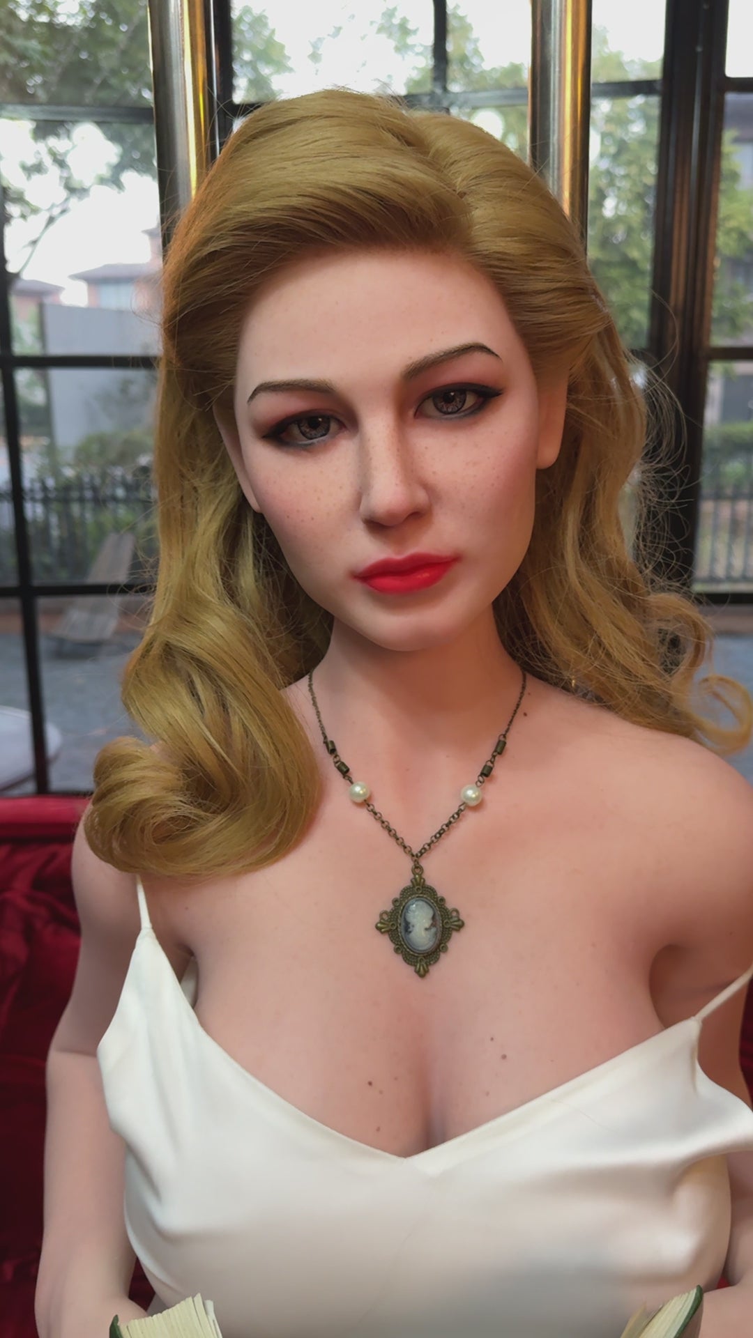 Sekso lėlė Eva Gray (Starpery 172 cm F-puodelis TPE + silikonas)