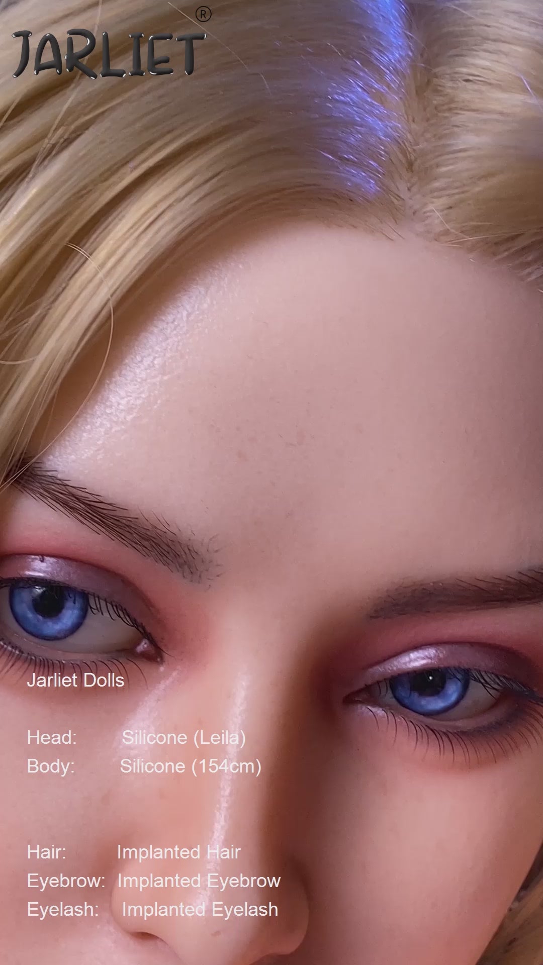 Leila Sex Doll (Jarliet 154 cm C-Cup silikoninis)