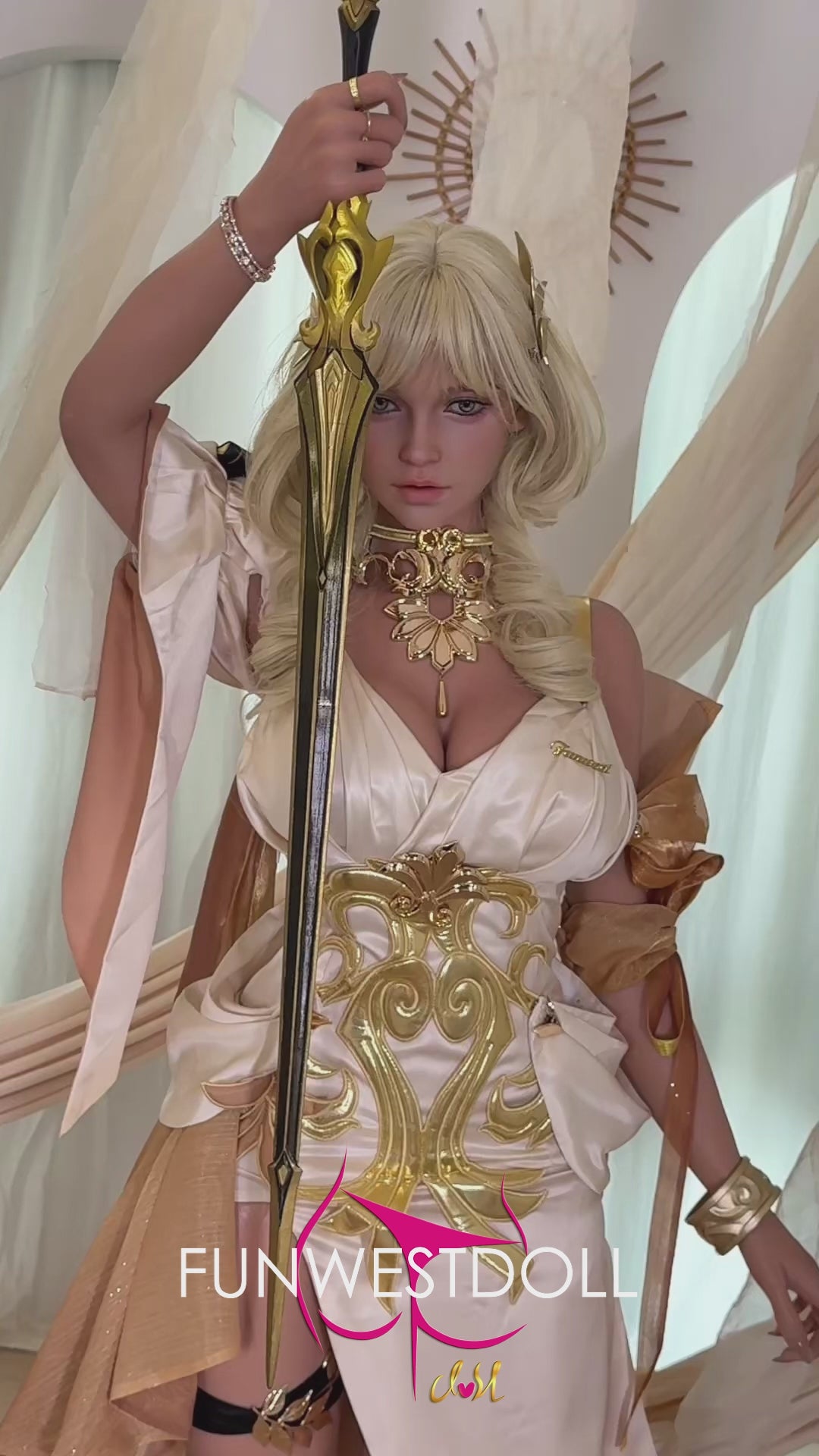 Bella Sex Doll (FunWest Doll 157 cm G-taurė #037SJ RST silikonas)
