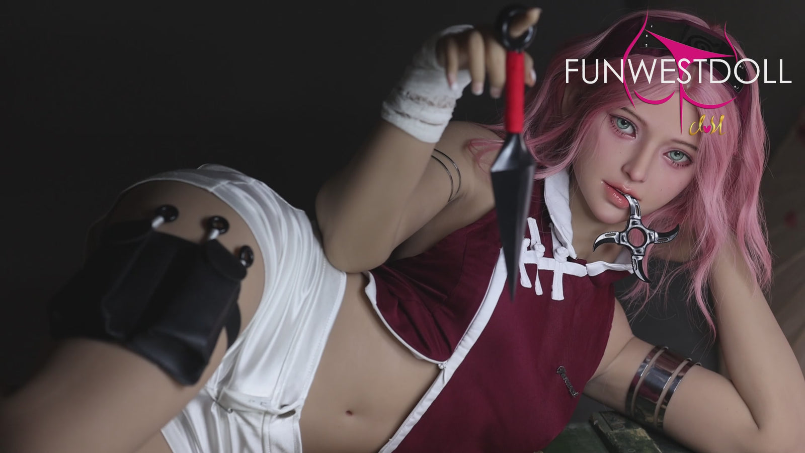 Sakura Alice Sex Doll (FunWest Doll 159 cm A puodelis Nr. 038 S-TPE) EXPRESS