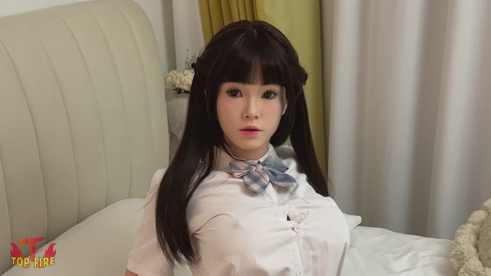 Sharon Sex Doll (Top Fire Doll 158 cm D puodelis T28 silikonas)