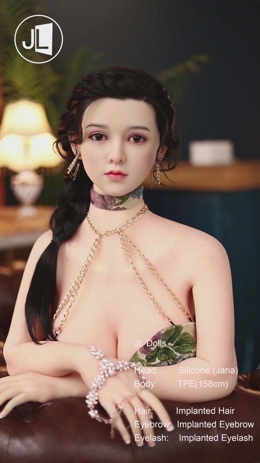 Jana Sex Doll (Jarliet 158 cm D-Cup TPE + silikonas)