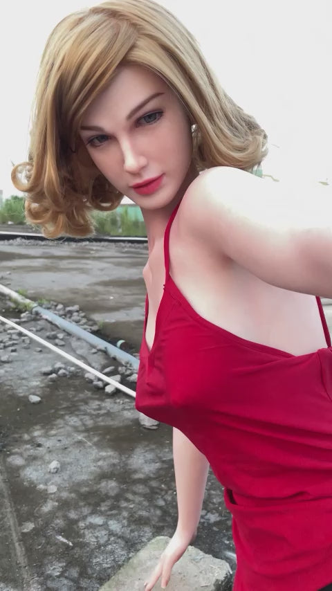 Olivia Sex Doll (Starpery 174 cm D puodelis TPE + silikonas)