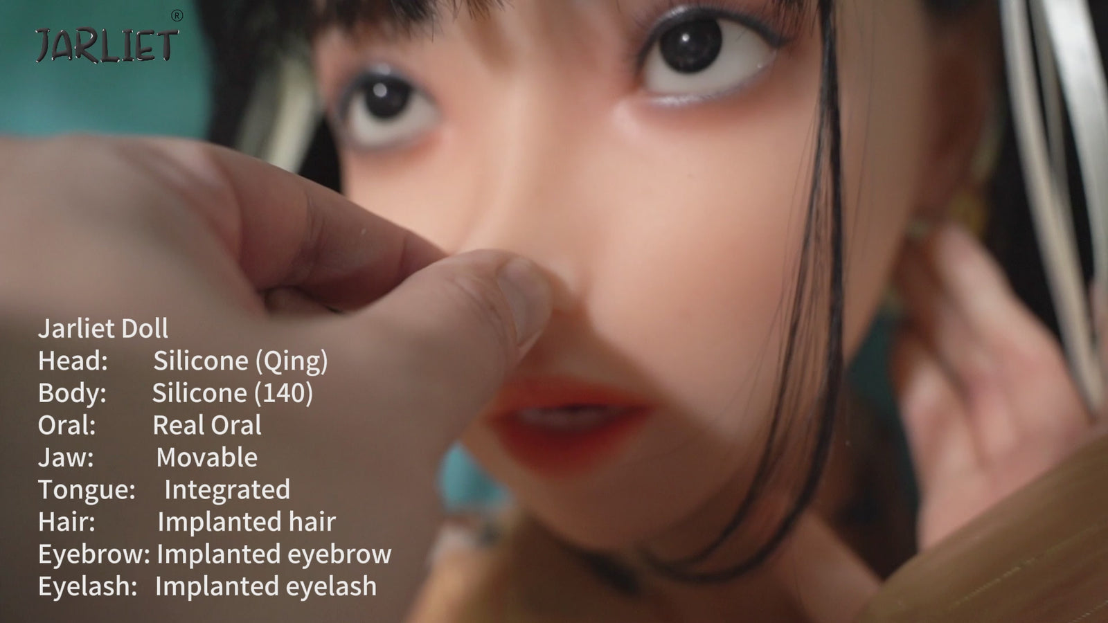 Qing 2 Sex Doll (Jarliet 140 cm C-Cup silikoninis)