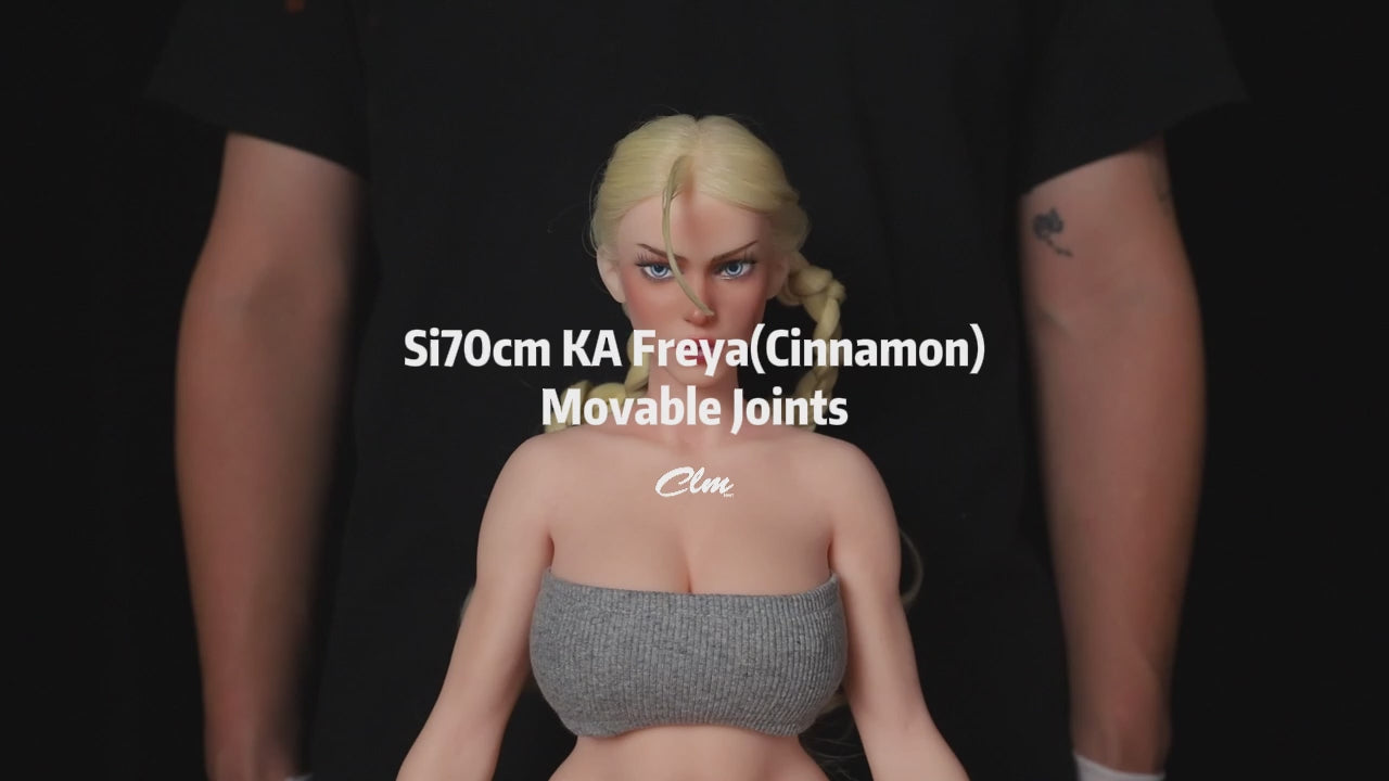 Cammy Sex Doll (Climax Doll Mini 70cm D-puodelis, silikonas)