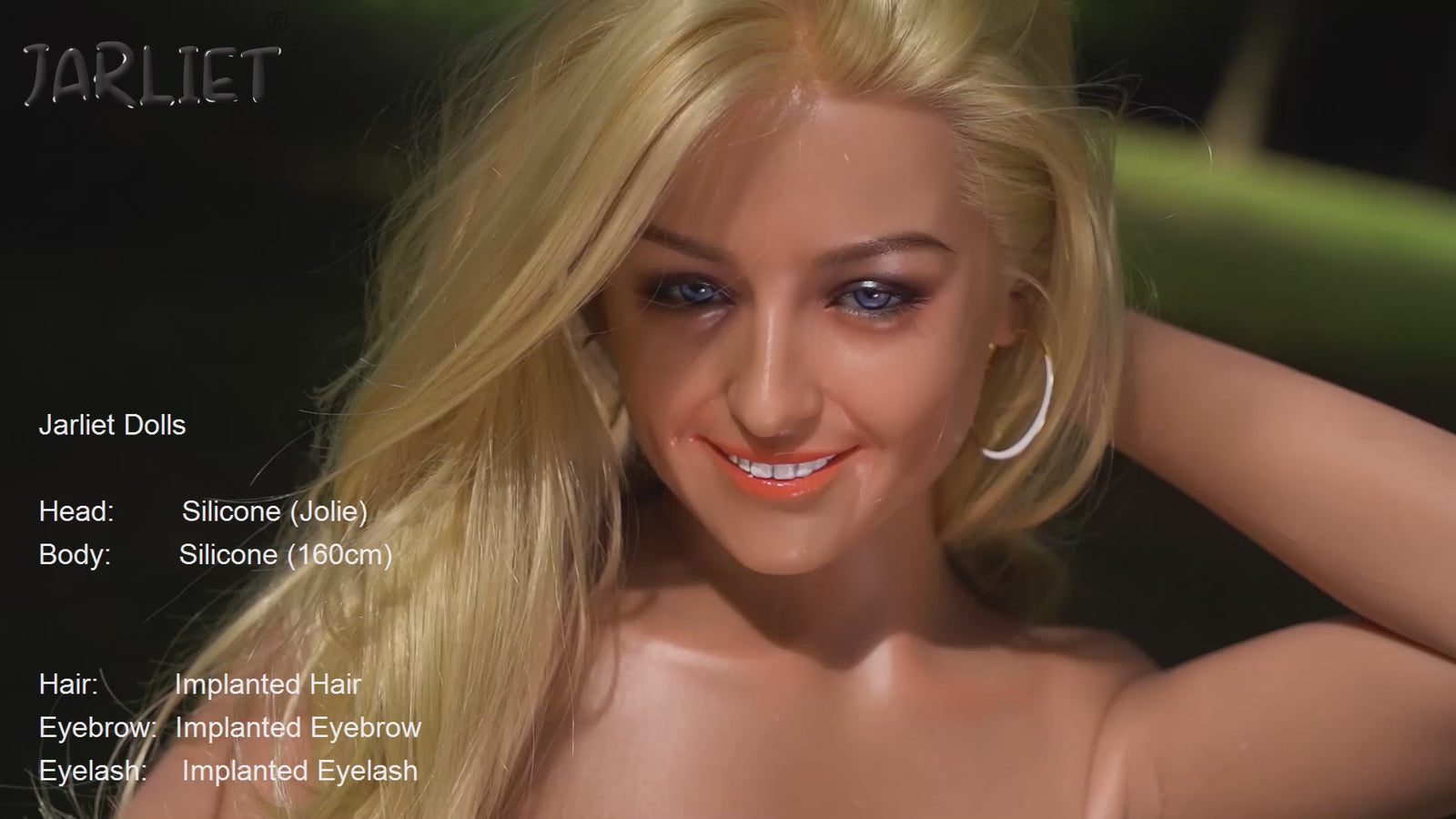 Jolie Sex Doll (Jarliet 160 cm C-Cup silikoninis)