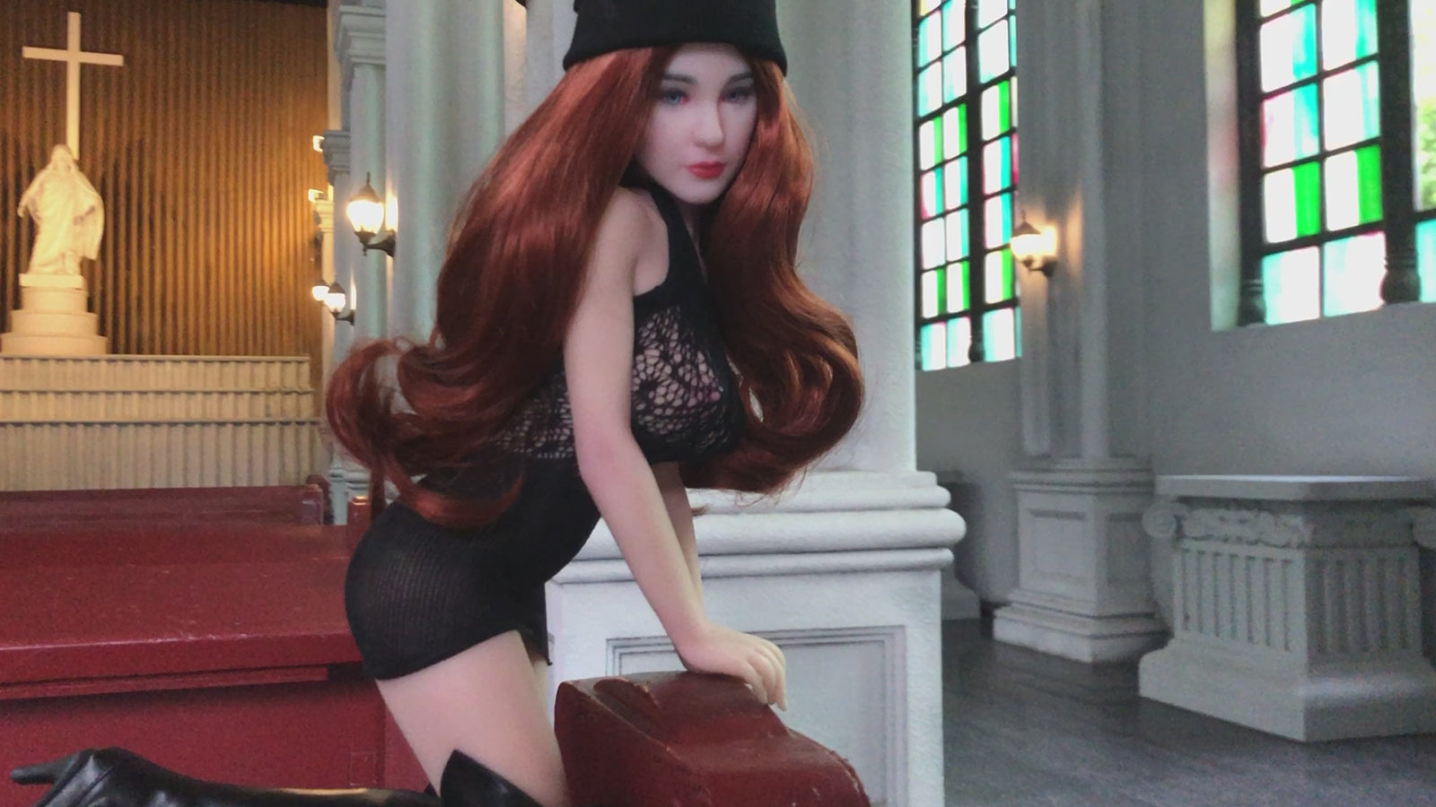 Mania Sex Doll (Climax Doll Mini 60cm F puodelis silikonas)