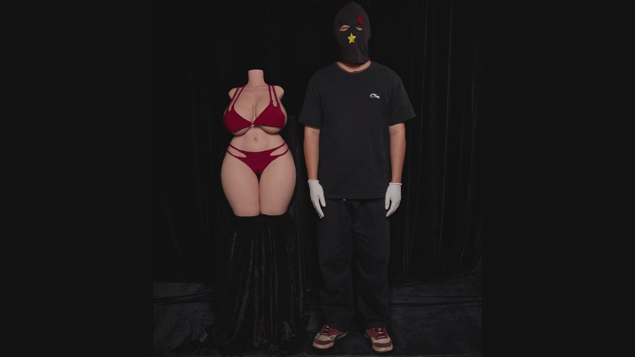 BBW Sekso lėlė liemuo (Climax Lėlė ULW 80cm K puodelis silikonas)