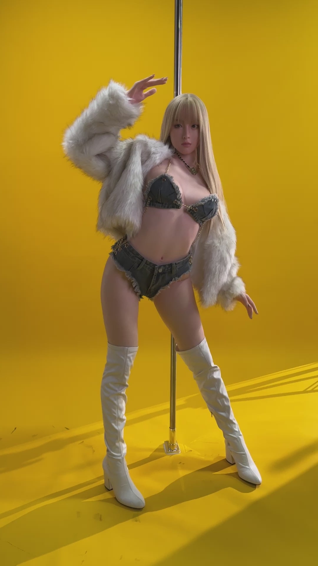 Yvonne Sex Doll (Zelex 170 cm C-Cup GE07-1 silikonas)