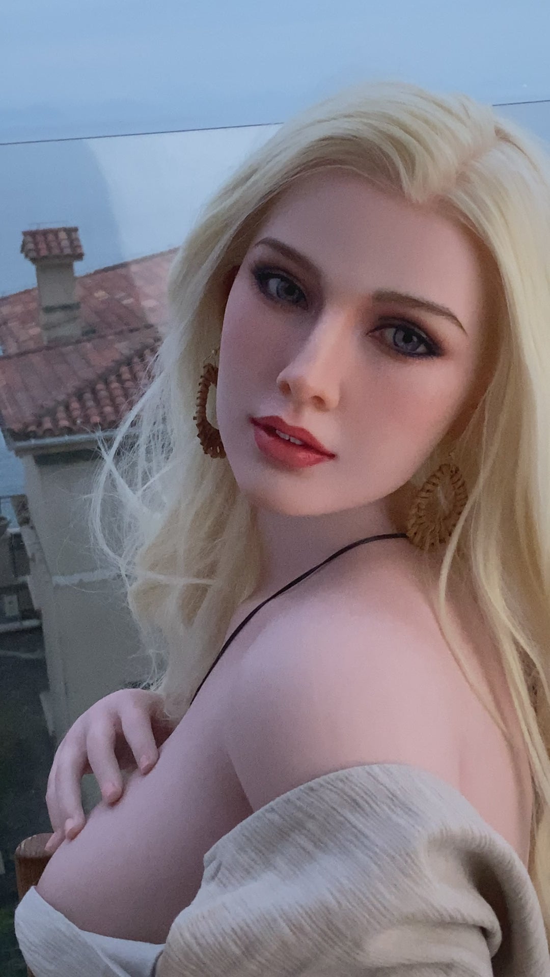 Rozanne Sex Doll (Starpery 164 cm D-puodelis silikoninis)