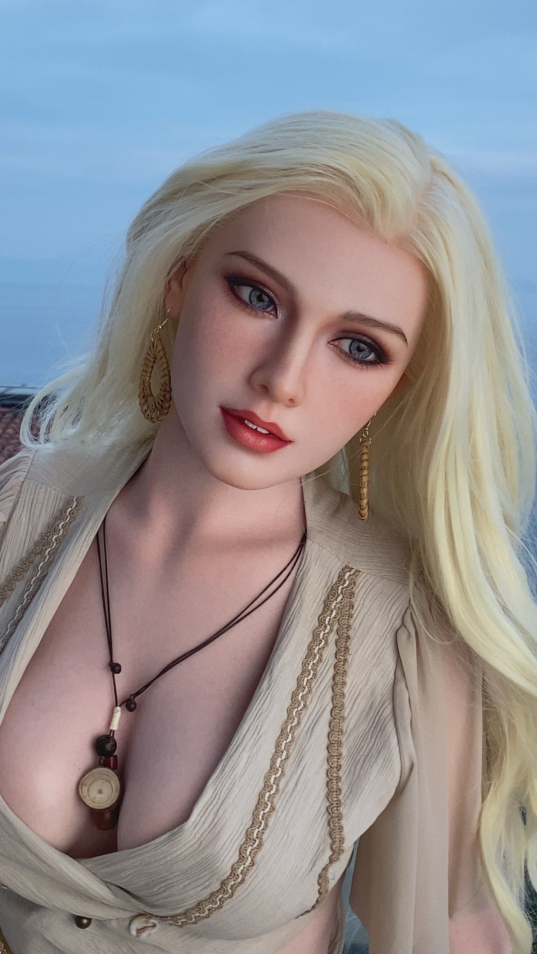 Rozanne Sex Doll (Starpery 164 cm D-puodelis silikoninis)