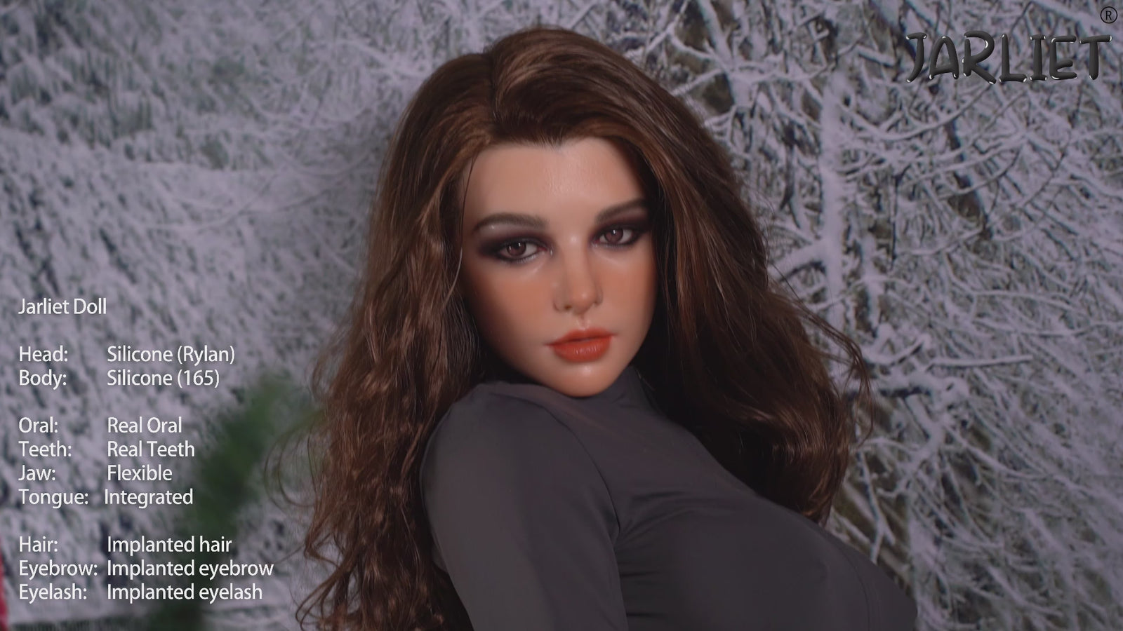 Rylan Sex Doll (Jarliet 165 cm C-Cup silikoninis)