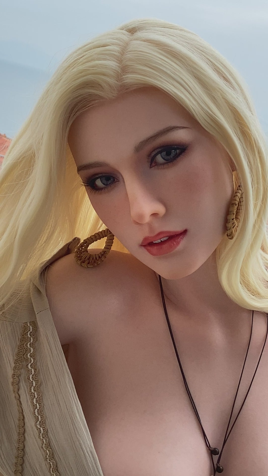 Rozanne Sex Doll (Starpery 164 cm D-puodelis silikoninis)
