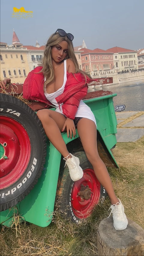 Flora Sex Doll (Irontech Doll 159 cm G-Cup S38 TPE + silikonas)
