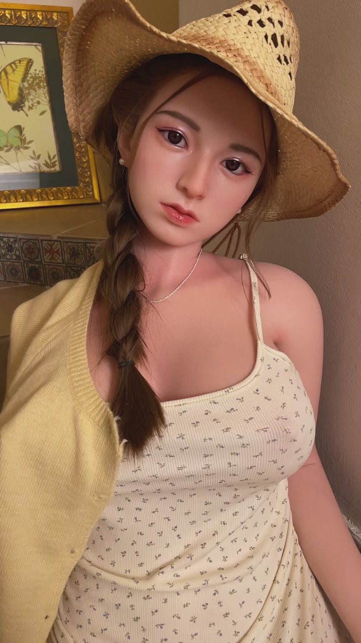 Yuan Sex Doll (Starpery 156 cm G puodelis TPE + silikonas)
