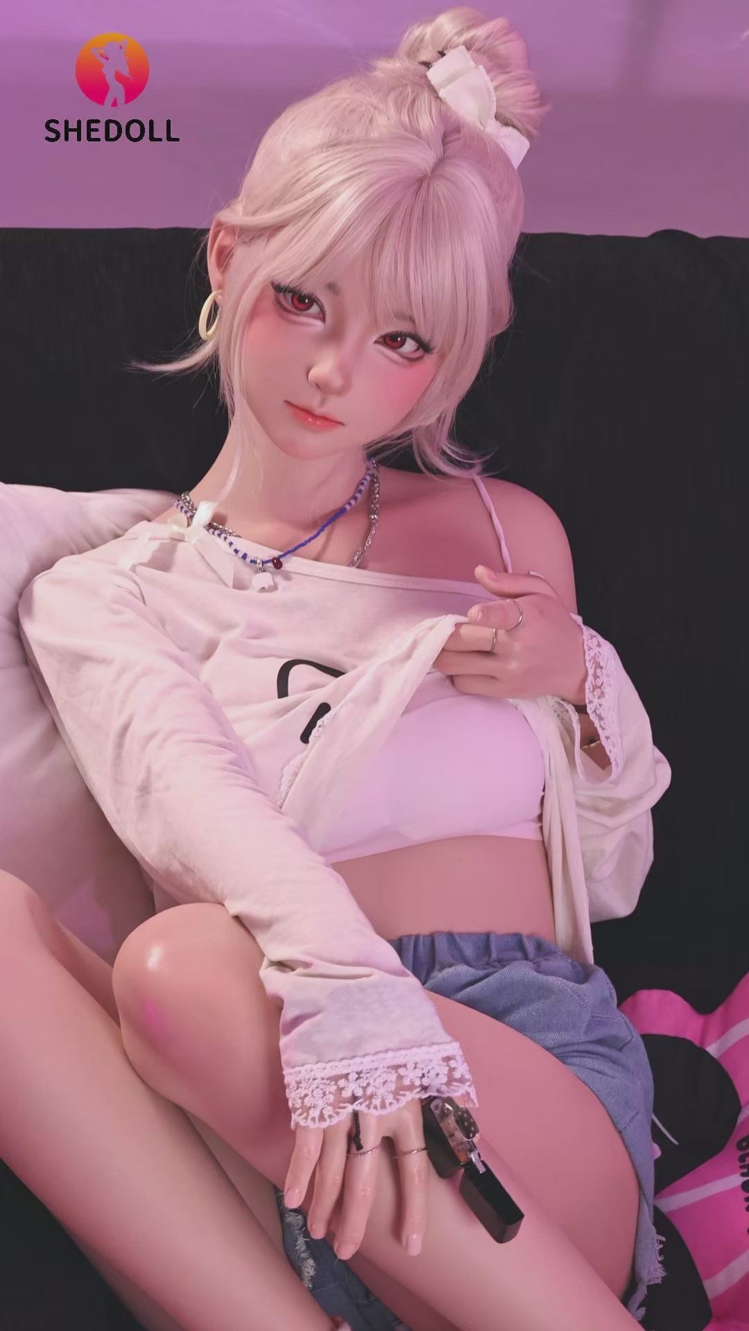 Sekso lėlė Tanya (SHEDOLL 158 cm C-Cup #SH184 2.0 silikonas)