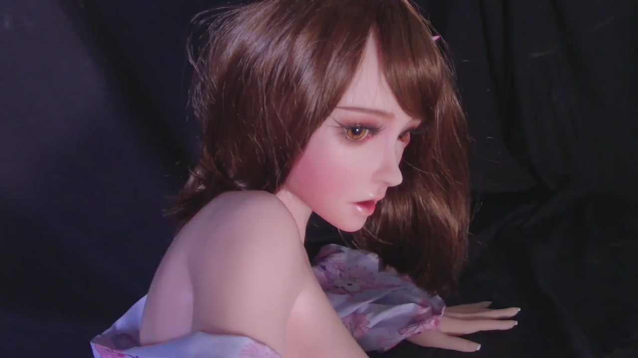 Akimoto Mizuki sekso lėlė (Elsa Babe 150 cm HB021 silikonas)