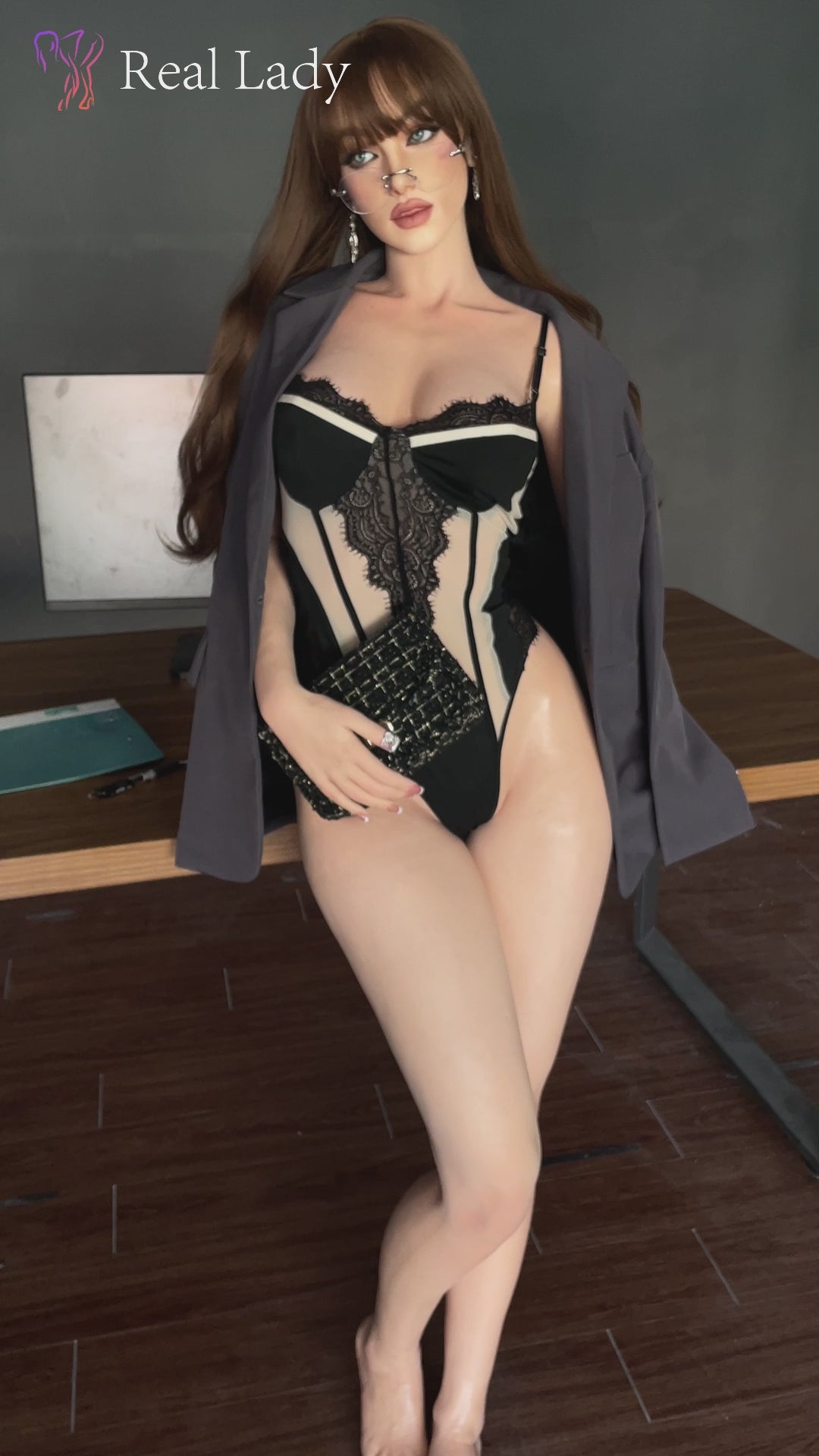 Leixi sekso lėlė (Real Lady 170cm C-Cup S42 RST Silikonas)