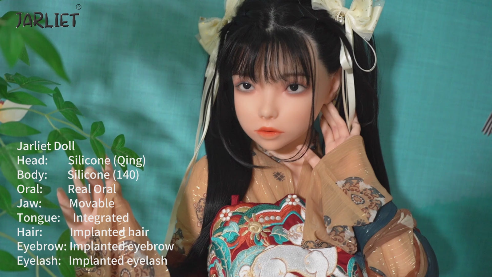Qing 2 Sex Doll (Jarliet 140 cm C-Cup silikoninis)
