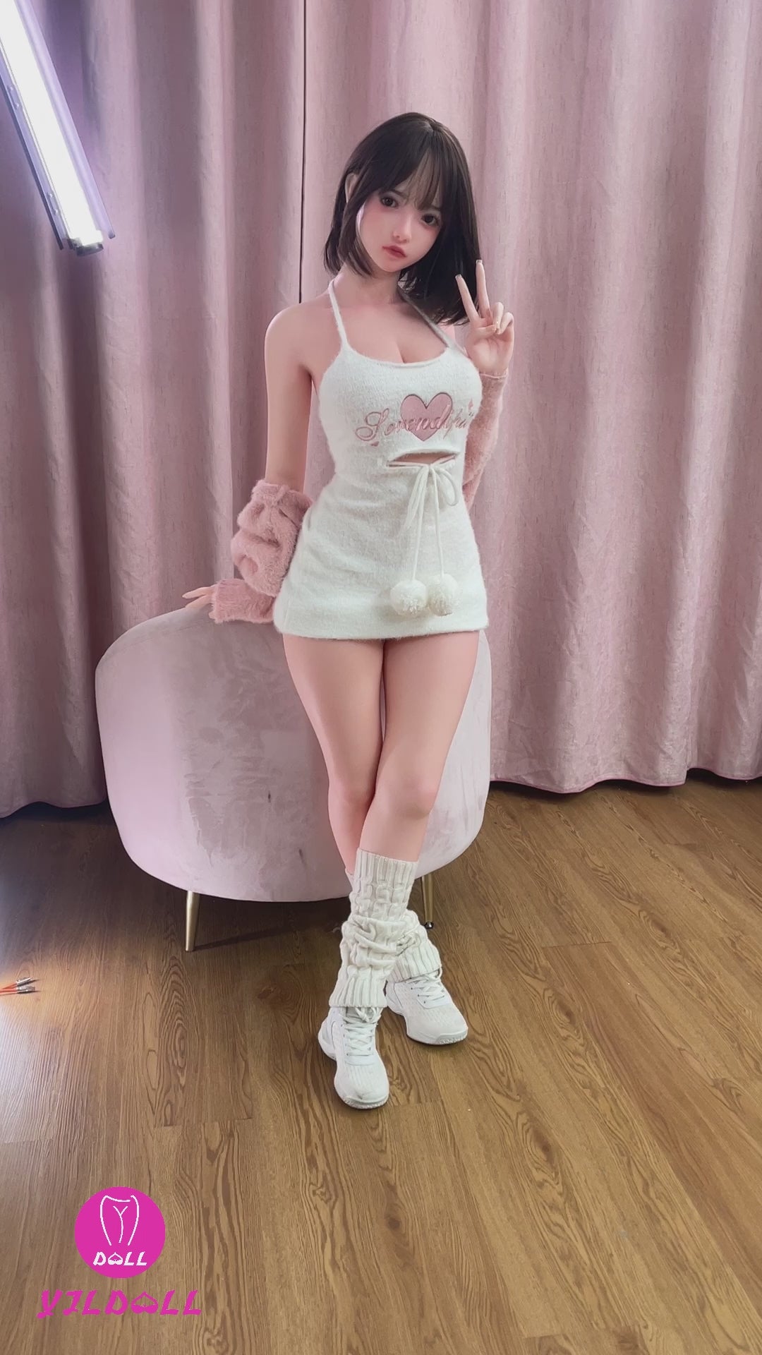 Guo Ling Sex Doll (YJL Doll 155 cm C-Cup #861 silikonas)