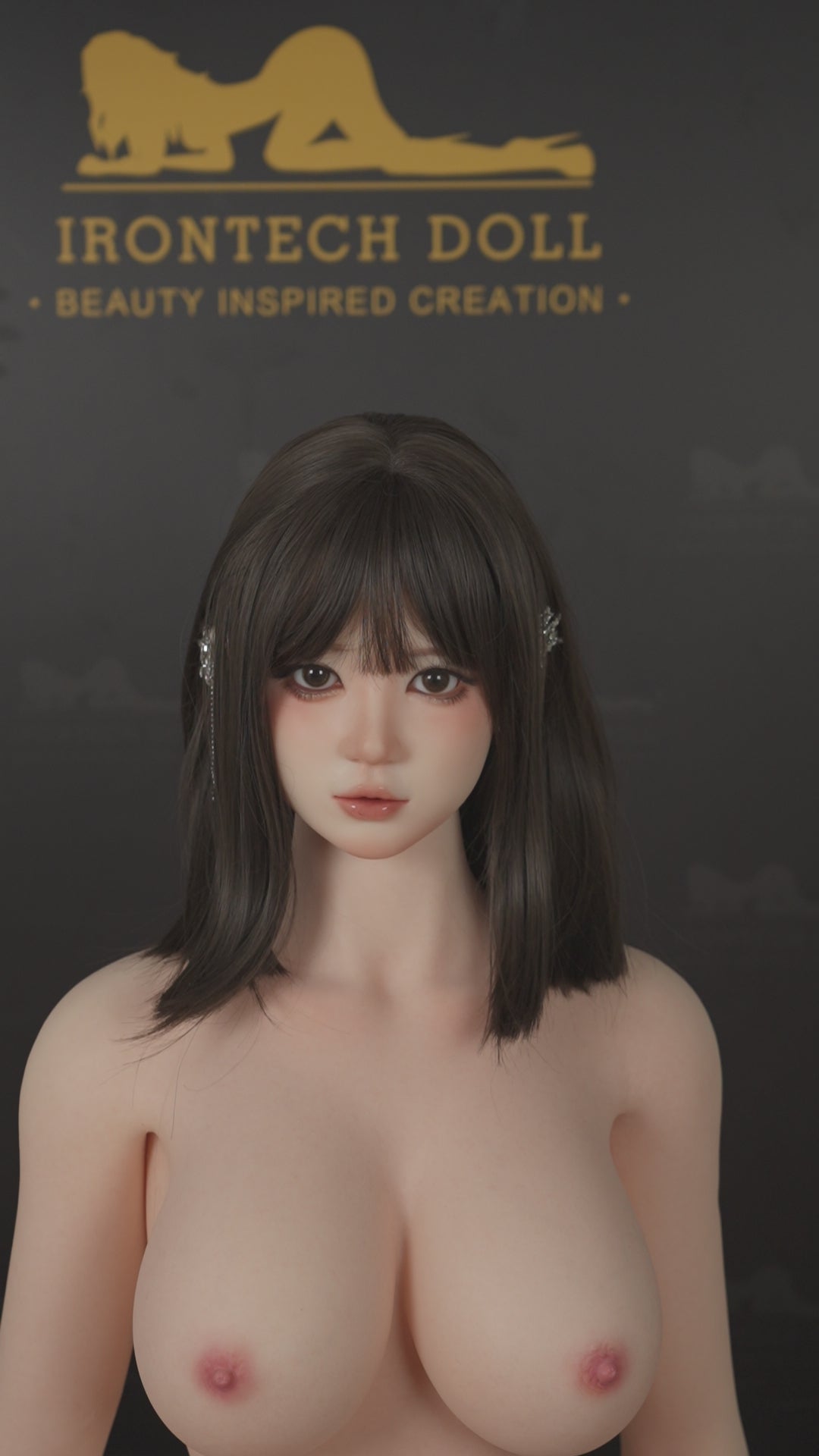 Nia sekso lėlė (Irontech Doll 158cm E-puodelis T3-2 RST silikonas)