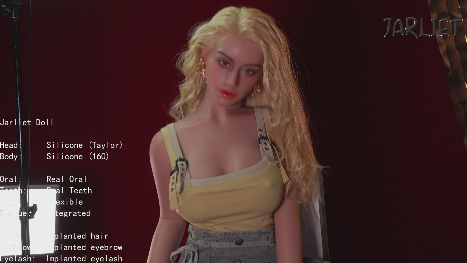 Taylor Sex Doll (Jarliet 160 cm C-Cup silikoninis)