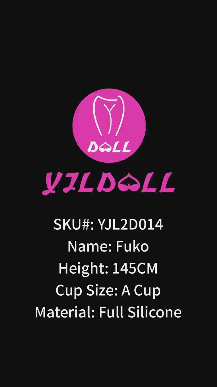 Sekso lėlė fuko (YJL Doll 145 cm A puodelio silikonas)