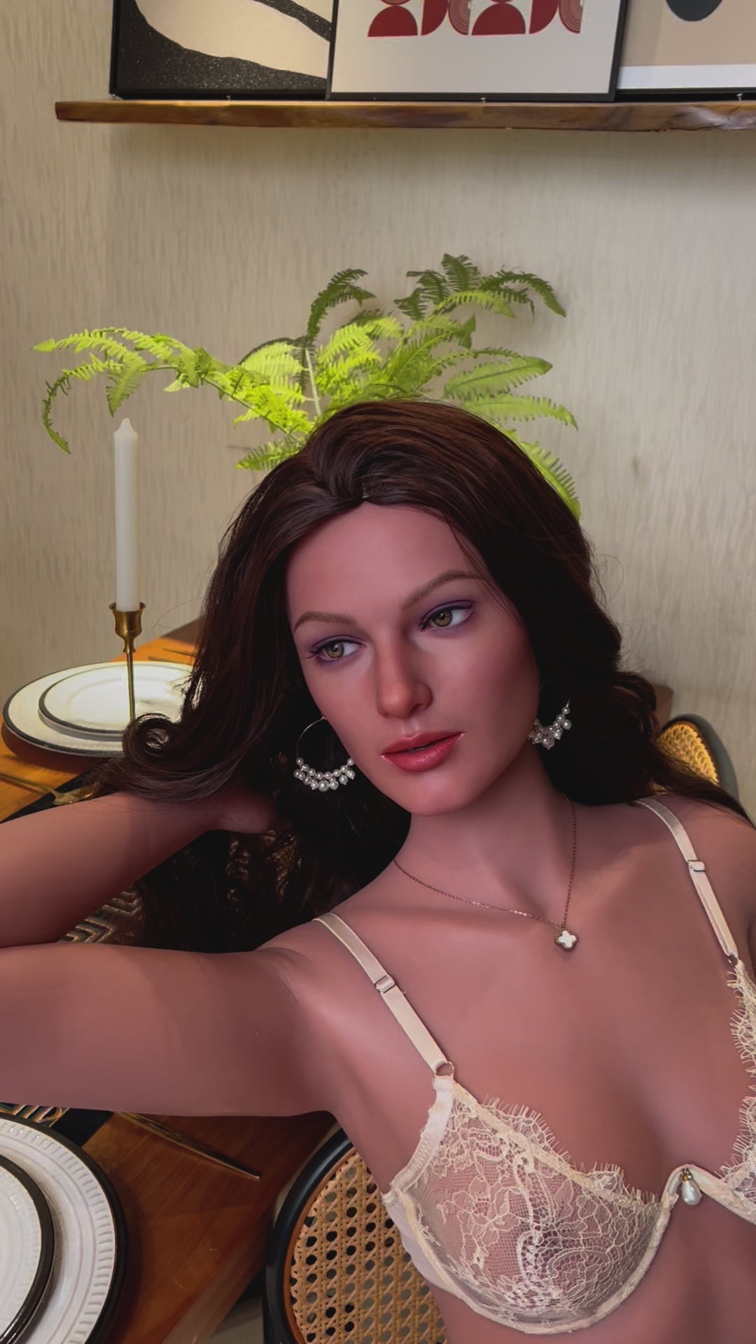 Sekso lėlė Donna (Zelex 171 cm C-Cup ZXE214-1 SLE silikonas)